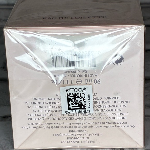 Jimmy Choo Eau de Toilette 3 Oz NIB - Picture 2 of 8